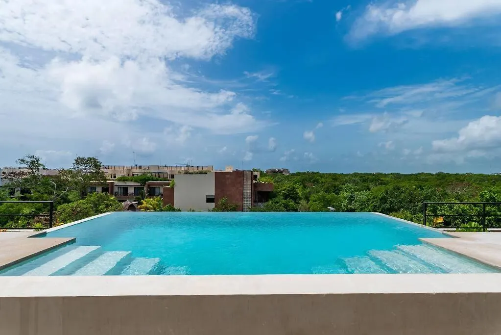 Amazing Rooftop 2Br 2Bathroom Tulum Mexikó